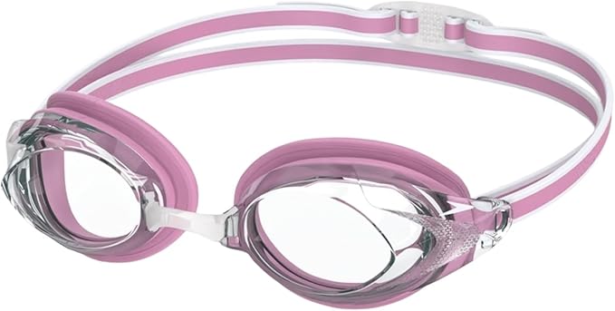 Speedo Women’s Vanquisher 3.0 Swim Goggles, Comfortable Fit, Anti-Fog, UV Protection, Latex Free Swimming Goggles for Women