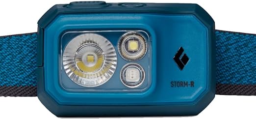 Black Diamond Storm 500-R LED  Headlamp, Blue