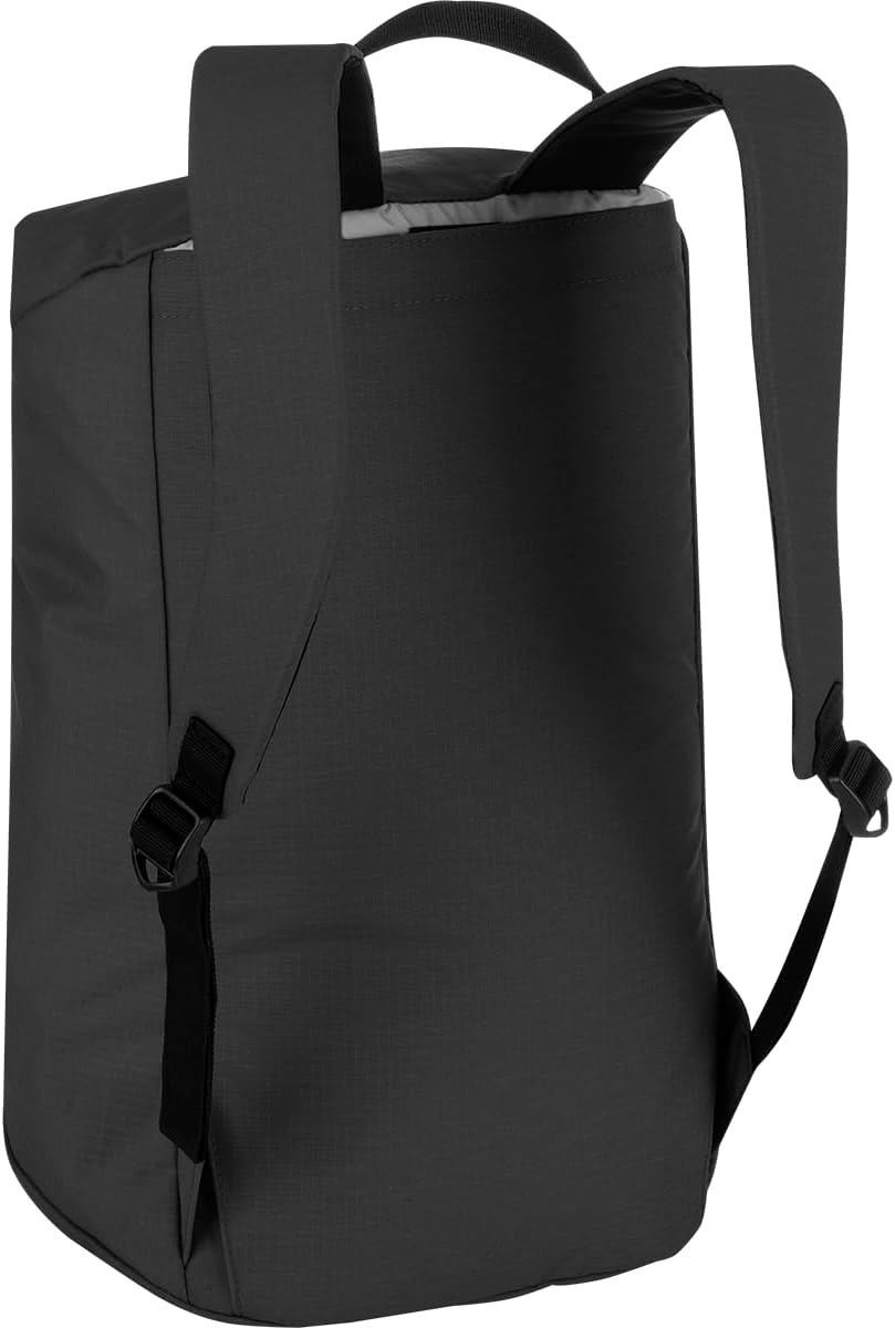 Wild Country Rope Bag, Large Backpack for Rock Climbing Ropes with Integrated Rope Tarp, Color Onyx, One Size