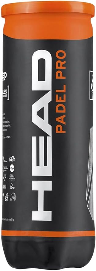 HEAD Padel Pro 3 Ball, Single Can