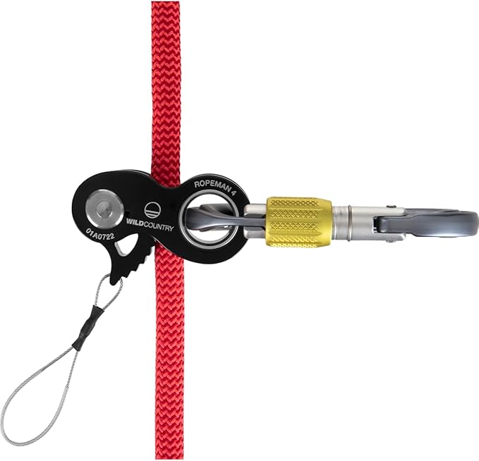 Wild Country Ropeman 4 Ascender, Lightweight Rope Clamp for Climbing, Hunting, Tree Climbing, & Rigging