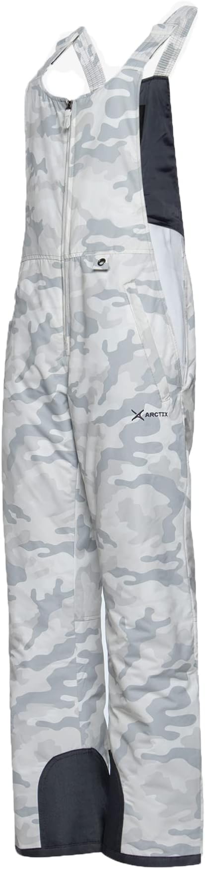 Arctix Women's Essential Insulated Ski Bibs, Water Resistant Snow Pants for Skiing & Snowboarding