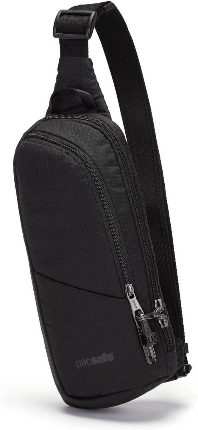 Pacsafe Vibe 150 2.5 Liter Anti Theft Sling Pack, Black