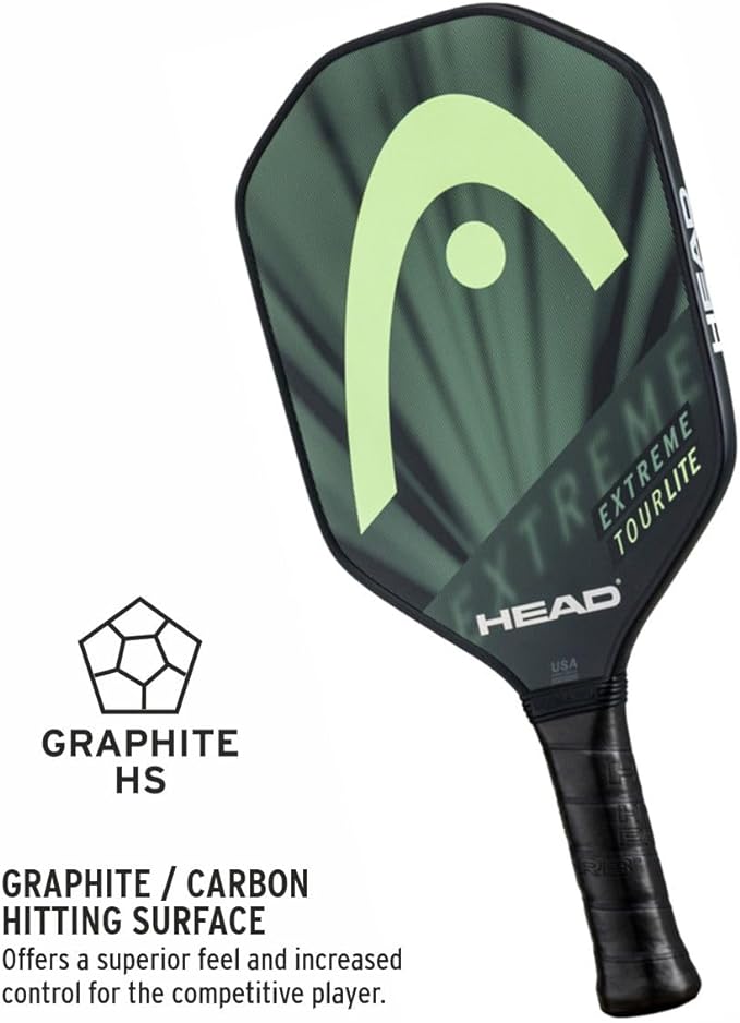 Head Extreme Elite Fiberglass Paddle with Honeycomb Polymer Core & Comfort Grip