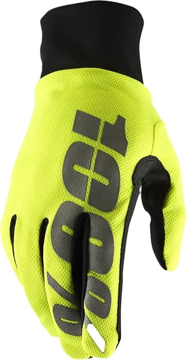 100% HYDROMATIC Waterproof Motocross Gloves, MX & Power Sport Racing Protective Gear