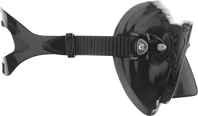 Cressi Scuba Diving Masks with Inclined Tear Drop Lenses for More Downward Visibility, Big Eyes Evolution