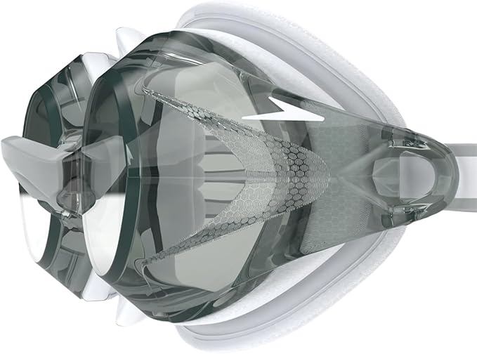 Speedo Women’s Vanquisher 3.0 Swim Goggles, Comfortable Fit, Anti-Fog, UV Protection, Latex Free Swimming Goggles for Women