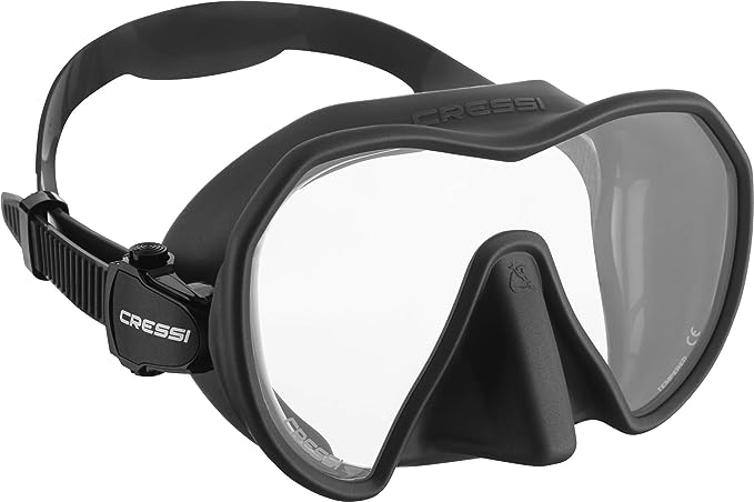 Cressi Z1 Adult Frameless Scuba Diving Mask