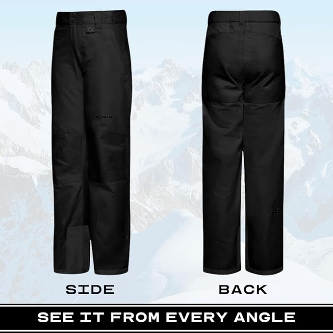 Arctix Kids Snow Pants with Reinforced Knees and Seat