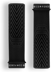 PNW Components Loam MTB Bike Grips, Mountain Bike Handlebar Grips, 25A Tacky Rubber, Ergonomic Trail & Enduro Grip, 30mm or 34mm