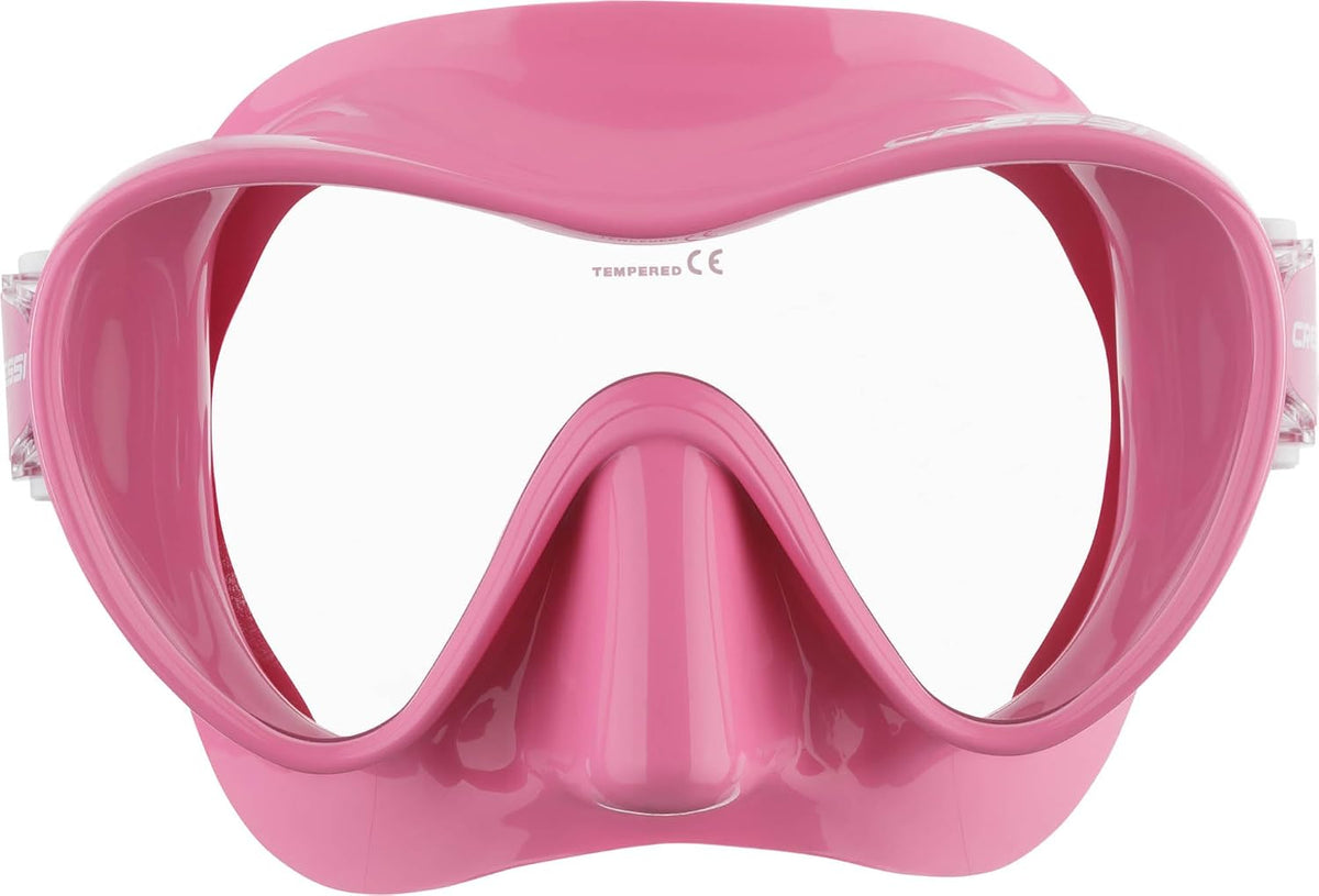 Cressi F1, Scuba Diving Snorkeling Frameless Mask, Perfect Seal Silicone Skirt