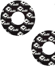 ODI Grip Donuts, Motorcycle Grips, Foam Material, Pair, Color Black