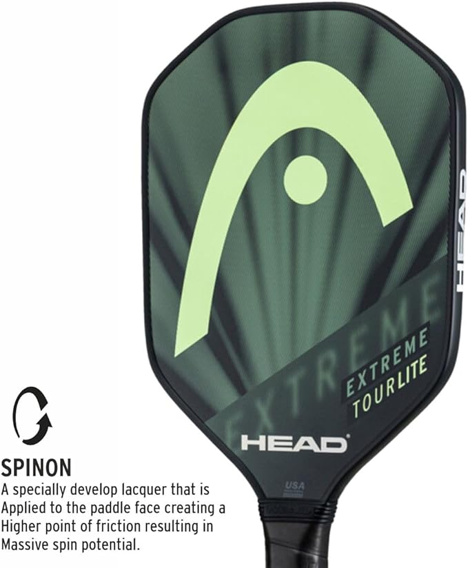 Head Extreme Elite Fiberglass Paddle with Honeycomb Polymer Core & Comfort Grip