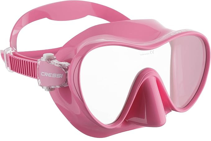 Cressi F1, Scuba Diving Snorkeling Frameless Mask, Perfect Seal Silicone Skirt