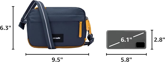 Pacsafe GO Anti Theft Crossbody Bag