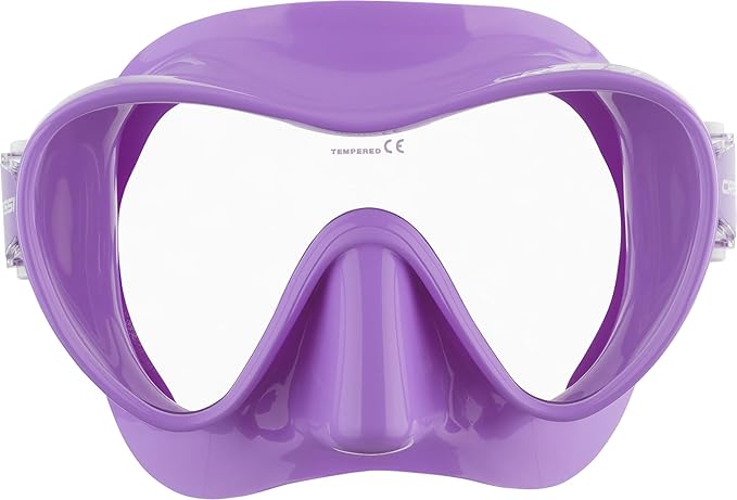Cressi F1, Scuba Diving Snorkeling Frameless Mask, Perfect Seal Silicone Skirt
