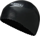 Speedo Unisex Swim Cap Solid Latex, One Size