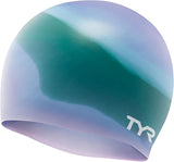 TYR Youth Wrinkle Free Silicone Swim Cap for Drag Reduction and Hair Protection