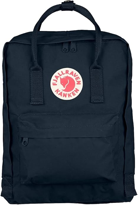 Fjällräven Kånken Unisex Travel Backpack, Side Slip Pocket, Adjustable Shoulder Straps, Dual Top Handles Fog