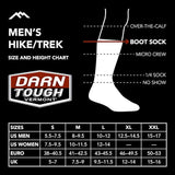 Darn Tough Men's Quarter Lightweight Running Sock,  Charcoal, XL