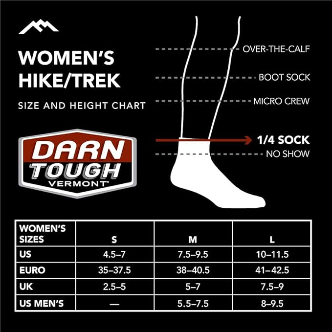 Darn Tough Women's Hiker Hike, Trek Sock