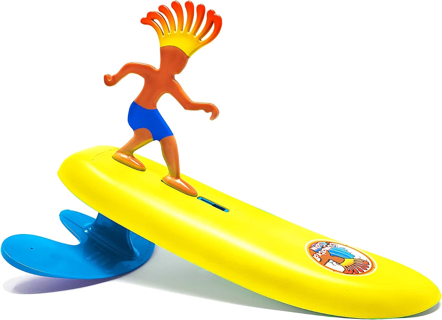 Surfer Dudes Classics Wave Powered Mini-Surfer and Surfboard Toy