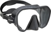 Cressi Z2 Adult Frameless Diving Mask, Wide View Mono Lens, Pure Soft Silicone