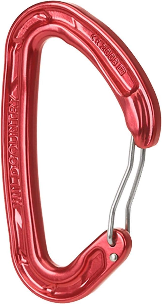 Wild Country Helium 3.0 Rock Climbing Carabiner, Large Wiregate, Lightweight Aluminum Carabiner