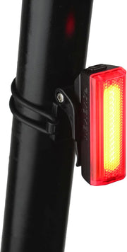 RAVEMEN TR20 Bike Tail Lights for Night Riding, Rechargeable Mini Bike Rear Light with 5 Light Modes, Clip On Rear Bike Light for Seat Posts, Backpack, Clothing, Helmet