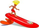 Surfer Dudes Classics Wave Powered Mini-Surfer and Surfboard Toy, Hossegor Hank, Donegan Doolin and Costa Rica Rick
