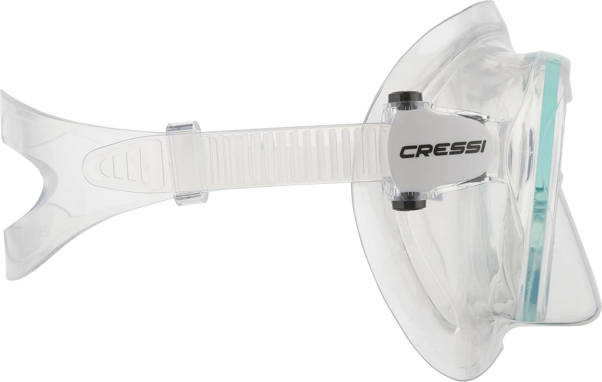 Cressi F1, Scuba Diving Snorkeling Frameless Mask, Perfect Seal Silicone Skirt