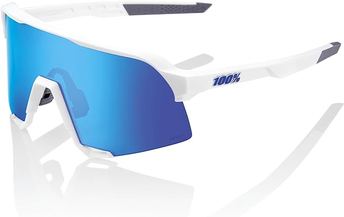 100% S3 Sport Performance Cycling Sunglasses - Vented Baseball, Road Bike, & Triathlon Racing with Interchangeable Lens
