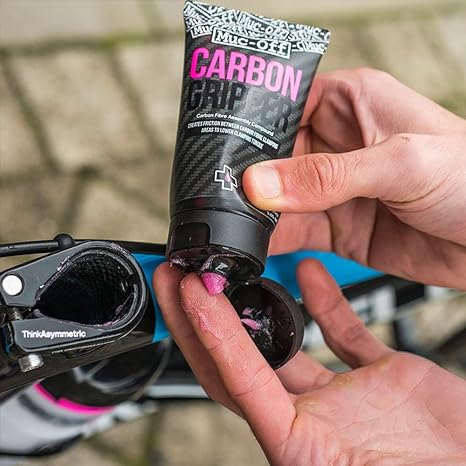Muc-Off Carbon Gripper, 75g - Carbon Assembly Paste for Bikes - Non-Slip Carbon Paste for Carbon Fibre Bicycle Parts