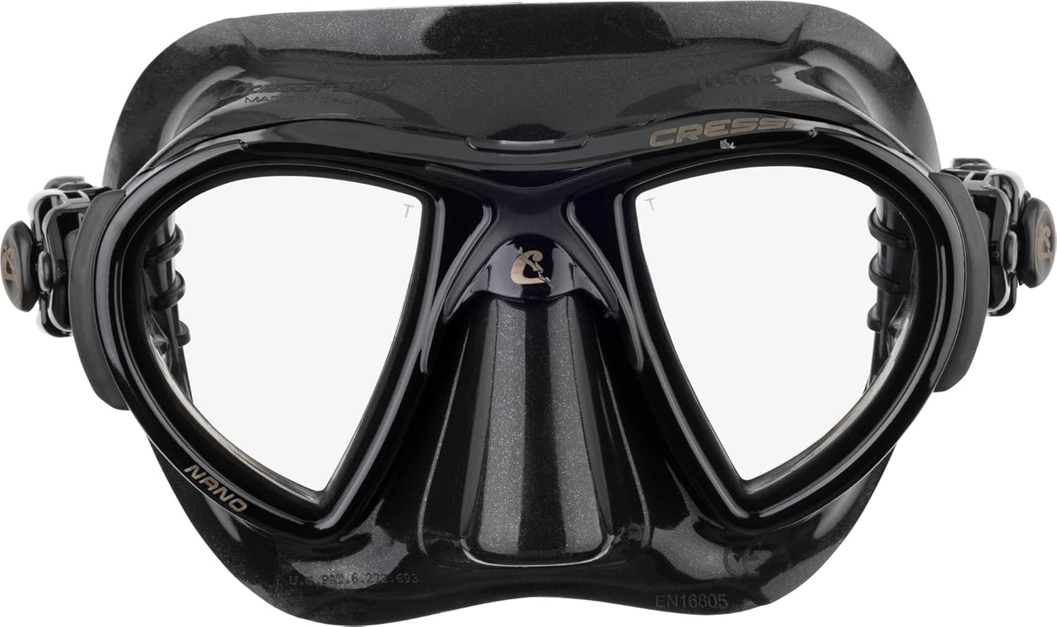 Cressi Low Volume Adult Mask for Scuba, Freediving, Spearfishing Nano