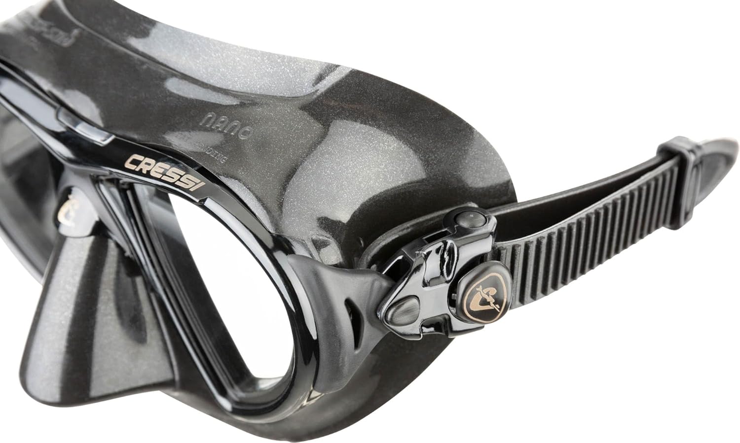 Cressi Low Volume Adult Mask for Scuba, Freediving, Spearfishing Nano