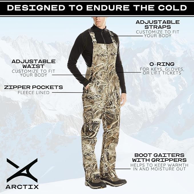 Arctix Men's Essential Insulated Bib Overalls