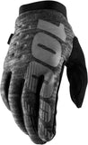 100% BRISKER Cold Weather Motocross & Mountain Bike Gloves - Warm Winter MTB & MX Powersport Racing Protective Gear