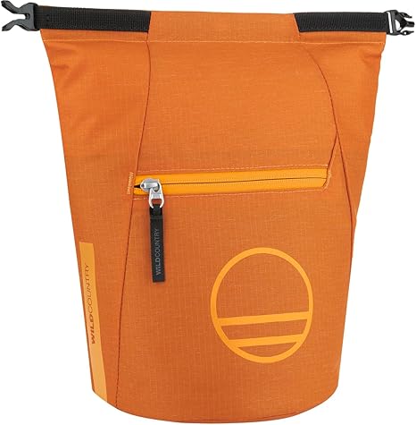 Wild Country Spotter Boulder Chalk Bag, Large Rock Climbing Chalk Bucket with Zippered Pocket
