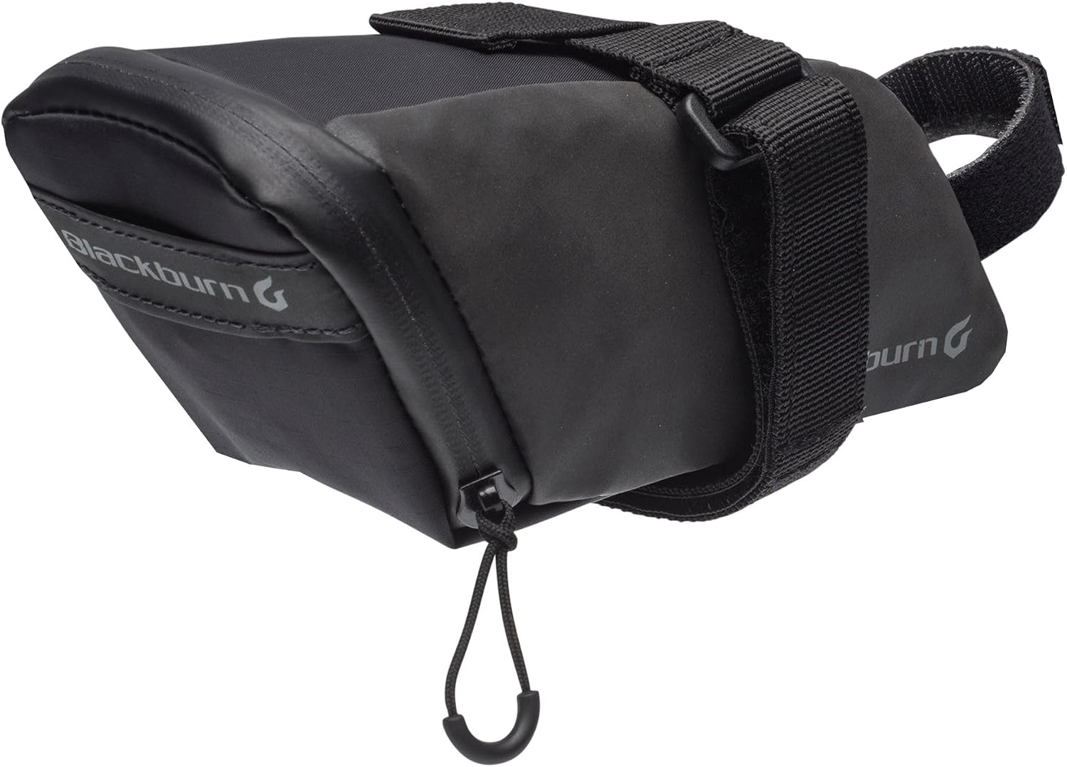 Blackburn Grid Small Seat Bag Water Resistant Reflective 0.4L, Black, Medium