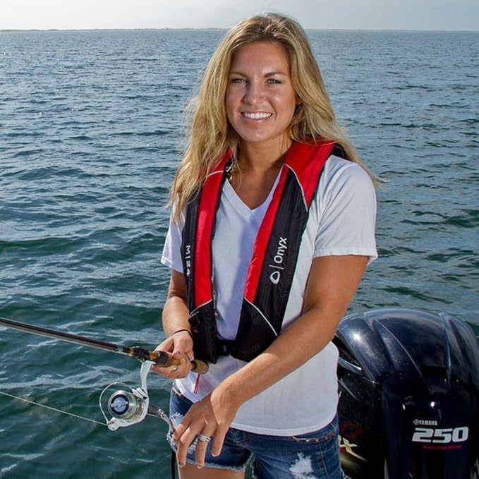 Onyx M-24 MANUAL INFLATABLE LIFE JACKET, Style Vest