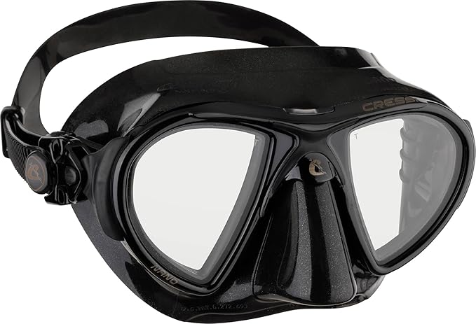Cressi Low Volume Adult Mask for Scuba, Freediving, Spearfishing Nano