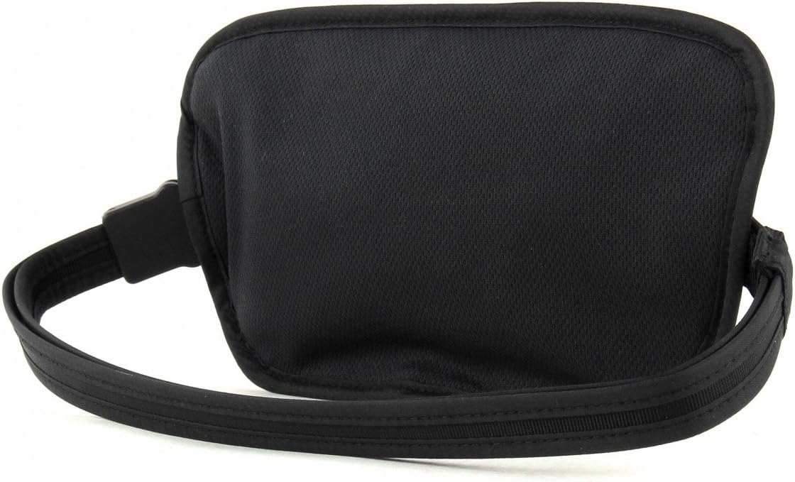 Pacsafe Coversafe X100 Anti-Theft RFID Blocking Waist Wallet, Black