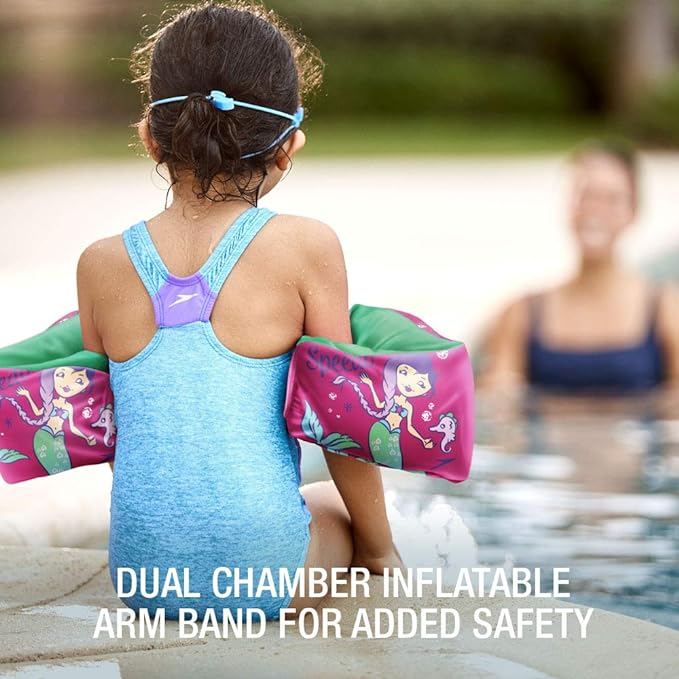 Speedo unisex-child Swim Arm Bands Begin to Swim