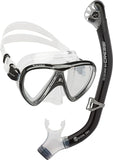 Cressi Adult Snorkeling Kit, Mask & Dry Snorkel