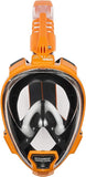 OCEAN REEF - Aria QR + Quick Release Snorkeling Mask - Full Face Snorkeling Mask - 180 Degree Underwater Vision