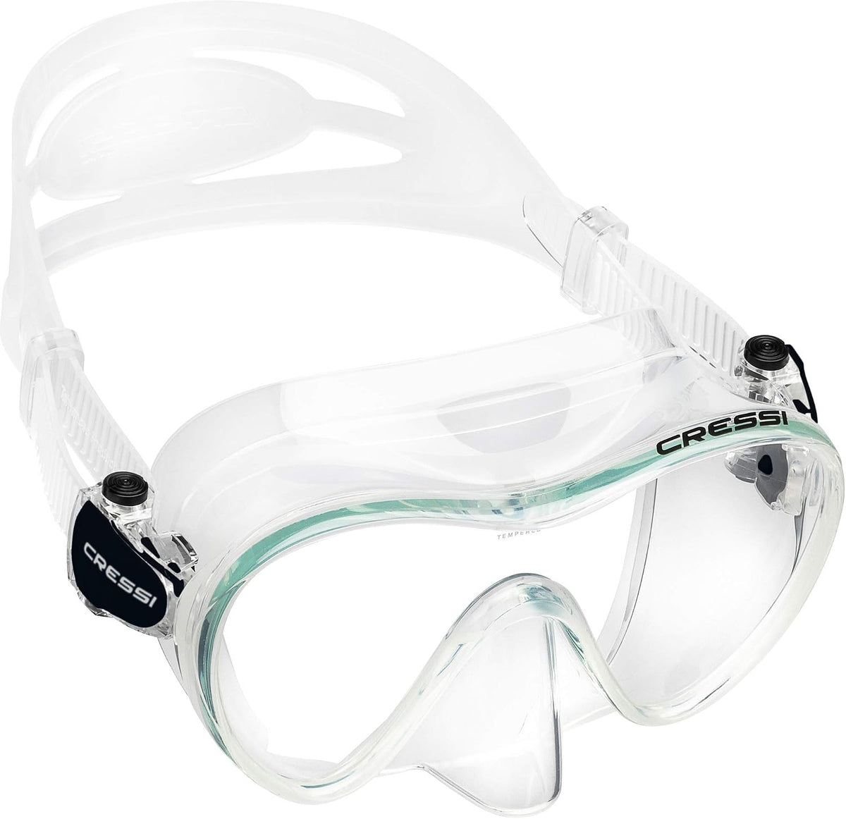 Cressi F1, Scuba Diving Snorkeling Frameless Mask, Perfect Seal Silicone Skirt