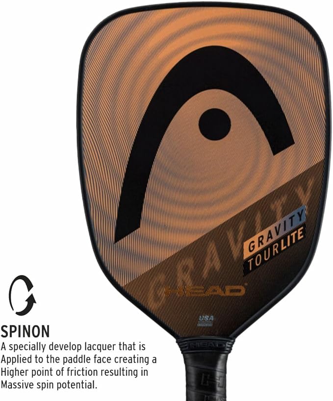 HEAD Gravity Lite Paddle with Sweetspot Power Core & Comfort Grip