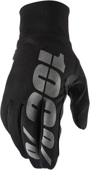 100% HYDROMATIC Waterproof Motocross Gloves, MX & Power Sport Racing Protective Gear