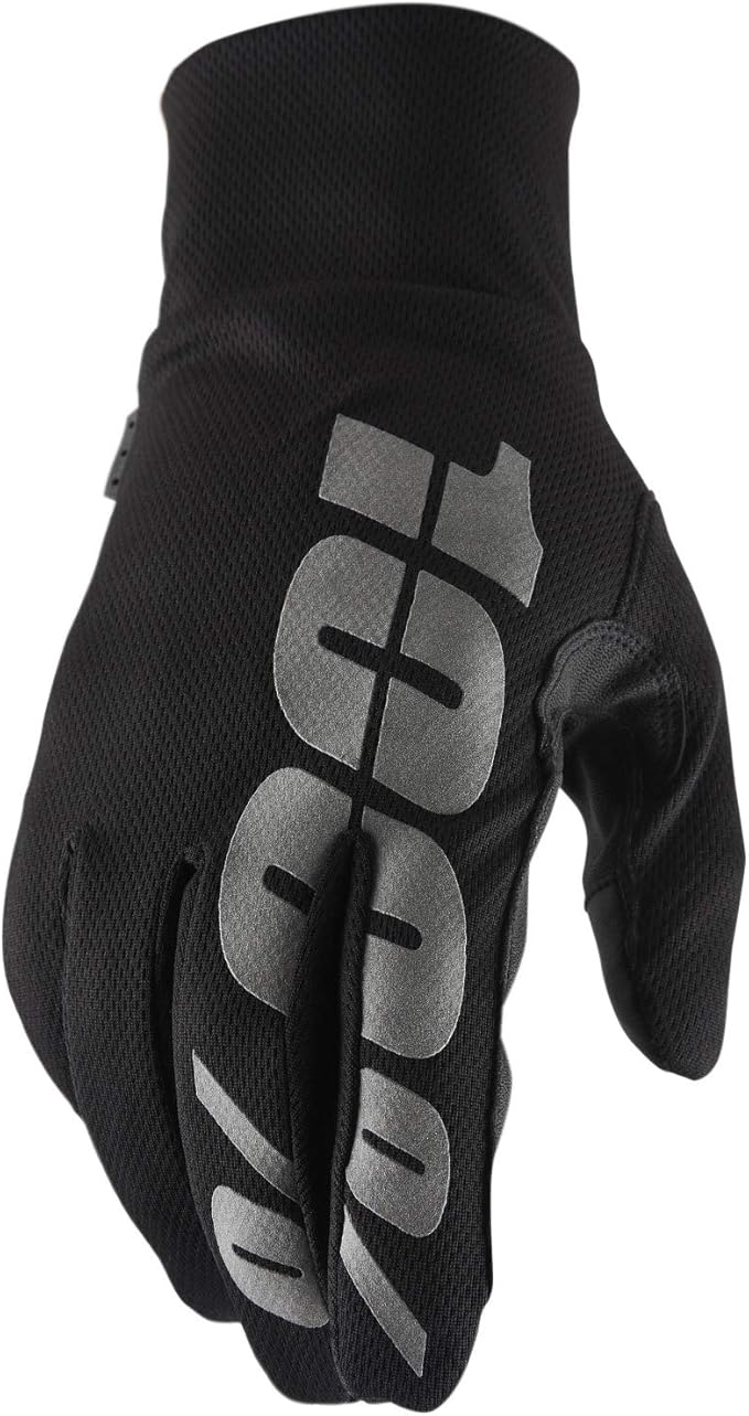 100% HYDROMATIC Waterproof Motocross Gloves, MX & Power Sport Racing Protective Gear