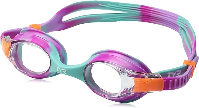 TYR Swimple Tie Dye Youth Swim Goggles